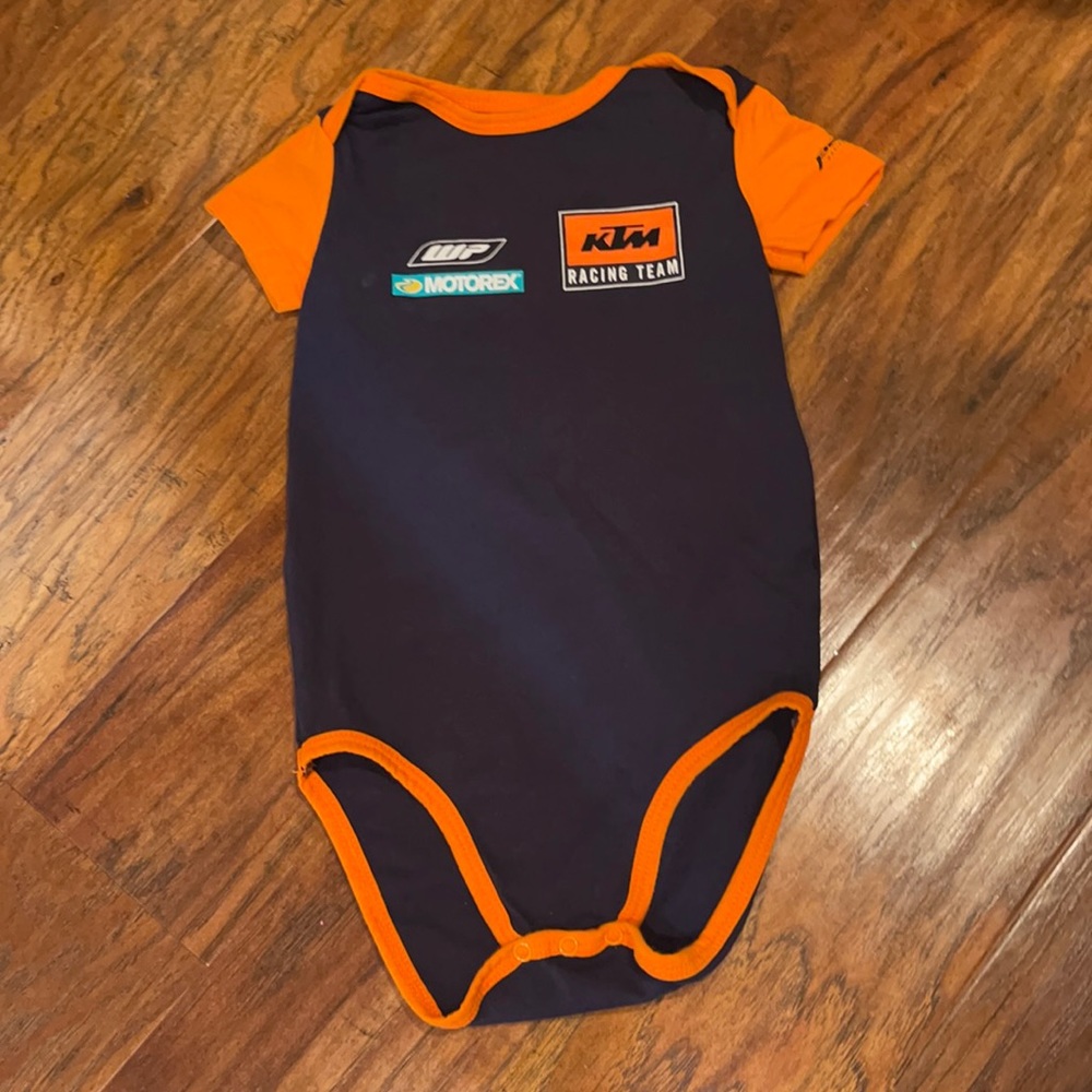New KTM toddler onsie
